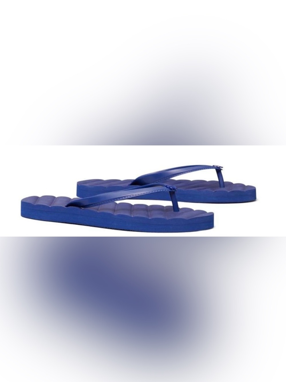 NEW, Tory Burch Kira Flip Flop Women In Dark Indigo Size 11 - Picture 4 of 11